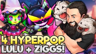 4 Hyperpop - Glitt3rb0mb Brings The Party!! | TFT Remix Rumble | Teamfight Tactics