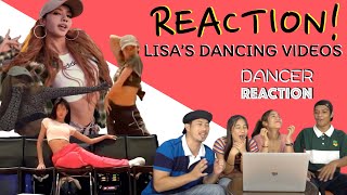 REACTION! [SUB ENG] Lisa's Blackpink Dancing Video By DANCERS โดย นักเต้นระดับประเทศ!!