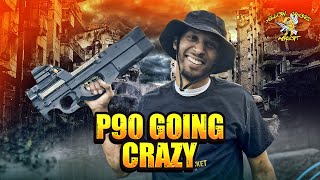 P90 Going Crazy AGAIN | at CQB City in Stockton Ca #airsoft #toygun #p90