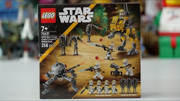 LEGO Star Wars 75431 327th Star Corps Clone Troopers Battle Pack Speed Build