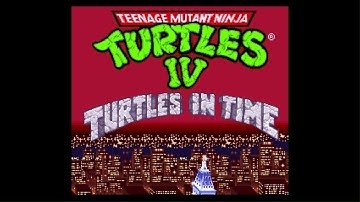 Scene 10: A.D. 1992: Technodrome, The Final Shell-Shock (TMNT IV: Turtles in Time)