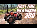 I Ride a HONDA 300 for the First Time EVER!