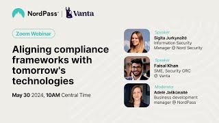 Aligning Compliance Frameworks with Tomorrow