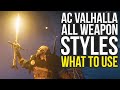 Assassin's Creed Valhalla Gameplay - All Weapon Styles & What To Use (AC Valhalla Gameplay)