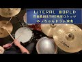 LITERAL WORLD ドラム演奏