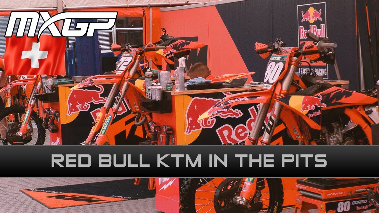 In the Pits : Red Bull KTM Factory Racing at MXGP of Swtizerland