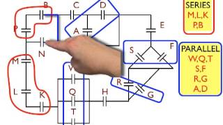 Example of series and parallel capacitor calculations pt 3 of 3