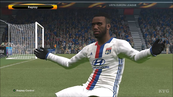 PES 2017 - UEFA Europa League - Olympique Lyonnais vs AS Roma | Gameplay (HD) [1080p60FPS]