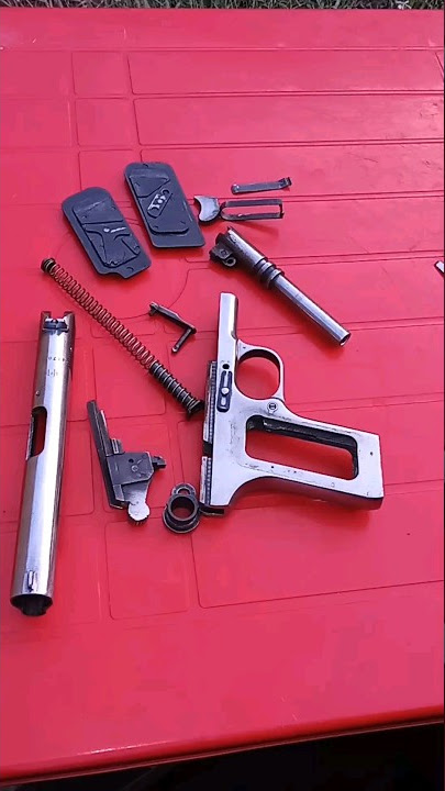 30 bore pistol fully assembled #pistolskin #militaryweapon #assaultrifle #centuryarms #weapon
