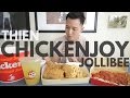[mukbang with THIEN]: Jollibee (Chickenjoy, Sweet Style Spaghetti, Burger Steak, and Halo-Halo)