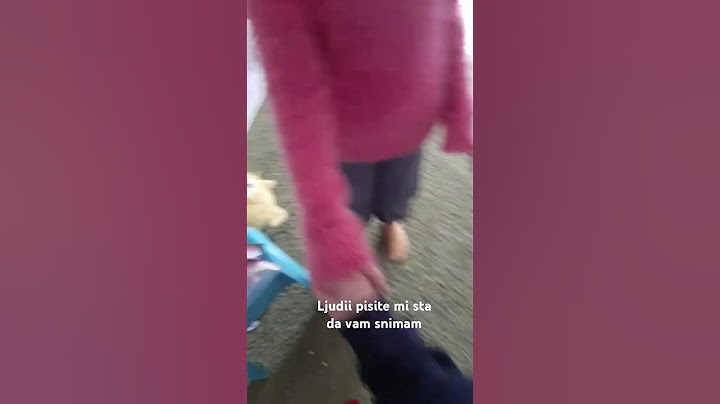 Pisite mi sta da snimam