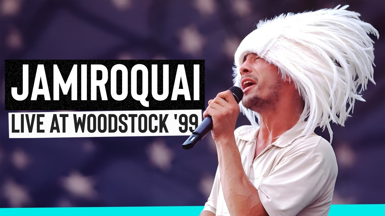 Jamiroquai live at woodstock 1999　レコード Jamiroquai – Live At Woodstock – 2 x Vinyl (Grey Marbled, LP