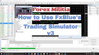 How to  use FxBlue's - Trading Simulator v3 screenshot 5