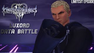 Kingdom Hearts 3 LIMITCUT EPISODE | Luxord Data Battle (Standard Mode)