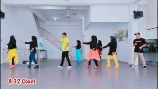 Gantengnya Pacarku - Line Dance / Choreo by Muhammad Yani (INA) - Januari 2025