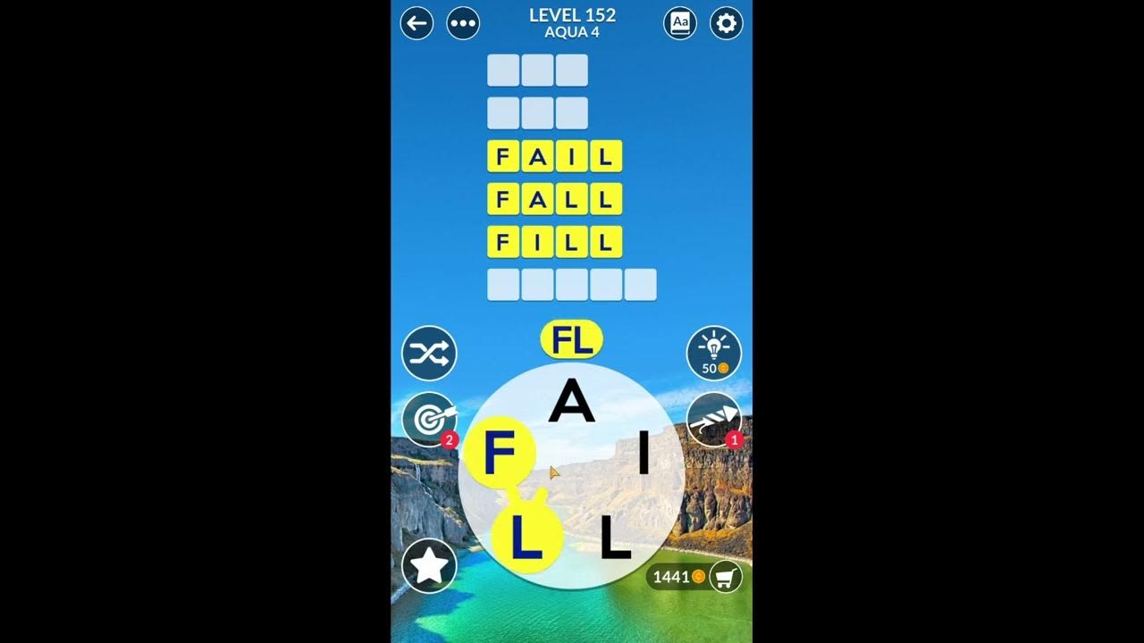 Wordscapes Uncrossed Level 152 Answers - YouTube