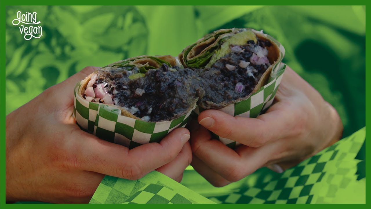 VEGAN Burrito (Glowing Plant Based Eatery, Echo Park, Los Angeles) 