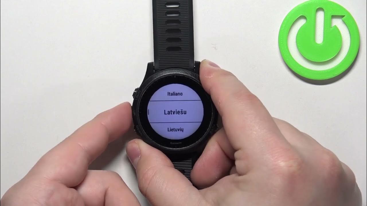 How to change language on garmin forerunner 945 youtube