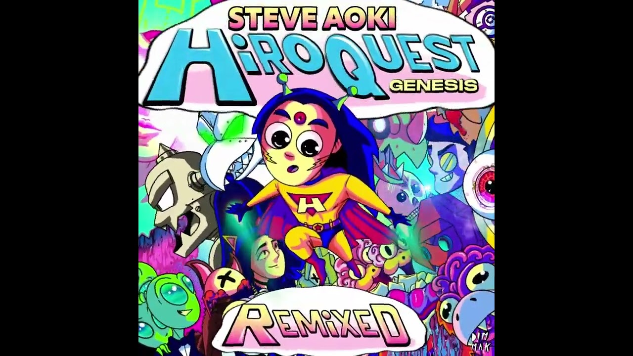 Steve Aoki - Black Pullet (Will Sparks Remix) [Official Visualizer]