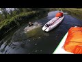 Сплав на SUP board по реке Дубна с Go Pro Session и Go Pro 4