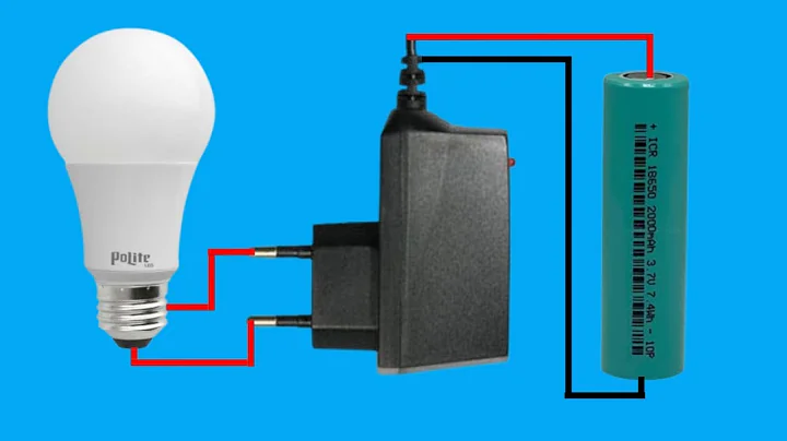 How To Make DC To AC Inverter. DC3.7V To AC220V. Using Old Mobile Charger Simple Circuit