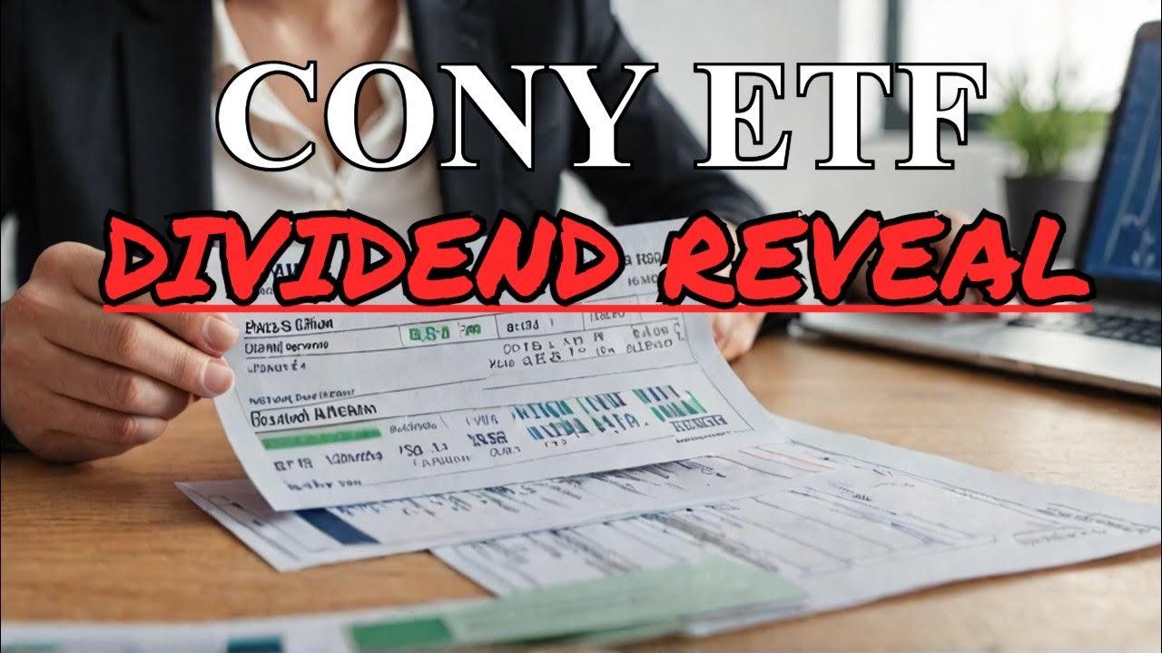 All my CONY Dividends! How much does this ETF actually pay? YouTube