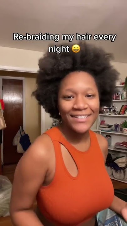  Braiding My Hair Every Day! 😅 #DailyBraids #HairRoutine - YouTube