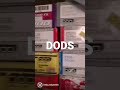 all the dod's