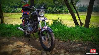 Cinematic honda GL 100 modif CB karat // motovlogger Purbalingga