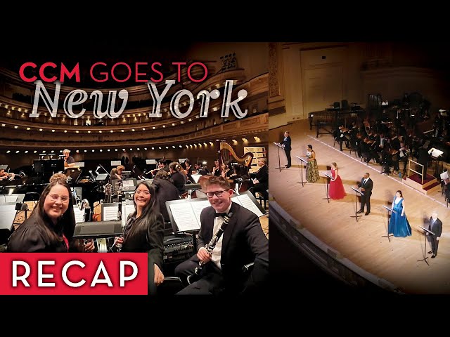 CCM performs at New York's Carnegie Hall: Recap Video class=