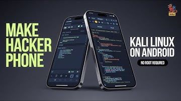 How To Make a Real Hacker Phone using Kali Linux | Install Kali Linux on Android without Root #hack