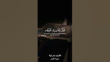 قراءة الشيخ بندر بليلة من سورة الزمر #اكسبلور #لايك #المصحف #قرآن #راحة_نفسية