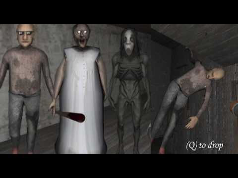 Granny remake 1.3 but the spaceship escape #granny #gaming #live #horror #remake