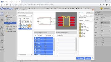EasyEDA - Footprint Manager