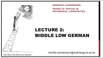 Middle Low German. 