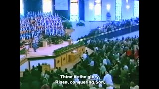 Video voorbeeld van "THINE BE THE GLORY: Gospel Hymn : Whitewell Metropolitan Tabernacle Belfast Northern Ireland . 2003"