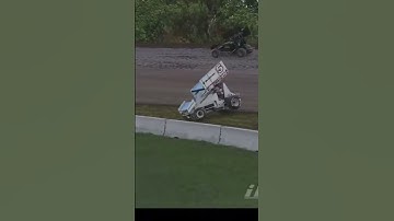 Iracing, When you crash just drive sideways across the track… #iracing #iracingdirt #offroad #crash