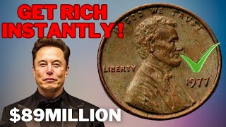 "Checking Every 1977 One Penny Coin for Rare Mint Errors! "