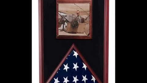 Man Honors Awards, Certificate Display Cases, Flag Cases - Flagconnections