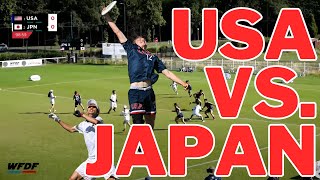 United States vs. Japan | Mixed Semifinal | 2023 World Under-24 Ultimate Championships screenshot 5