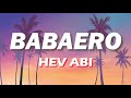 gins&melodies - BABAERO ft. Hev Abi (LYRICS VIDEO)