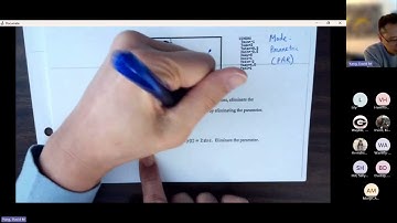 BC Calc   9.1 - Parametric Equations and Derivatives