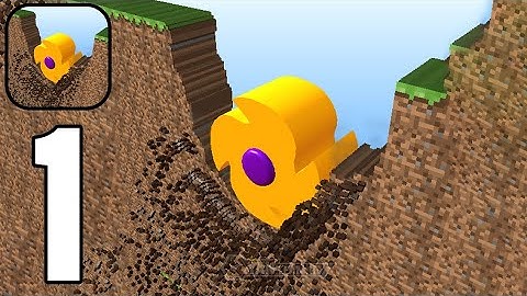 Auto Diggers - Gameplay Walkthrough Part 1 Tutorial Collect diggers (Android,iOS)