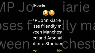 A FRIENDLY MATCH BETWEEN MANCHESTER AND ARESENAL AT TALANTA STADIUM