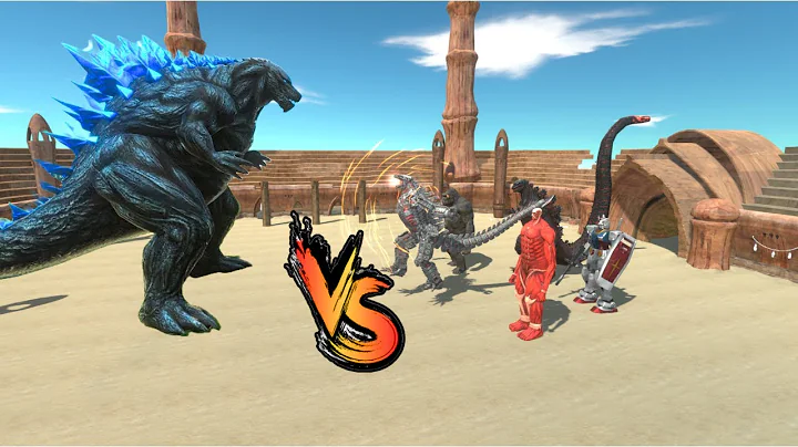 Godzilla Earth vs Monsterverse + attack on titan - ARBS