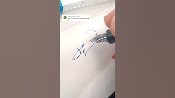 "Zara" classic signature | #shorts #signature #penmanship