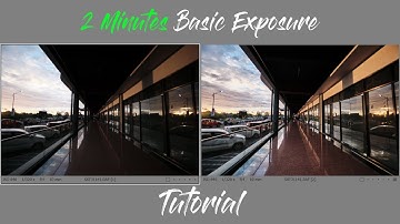2 Minutes Basic Exposure Tutorial ( Capture One Pro 12 )