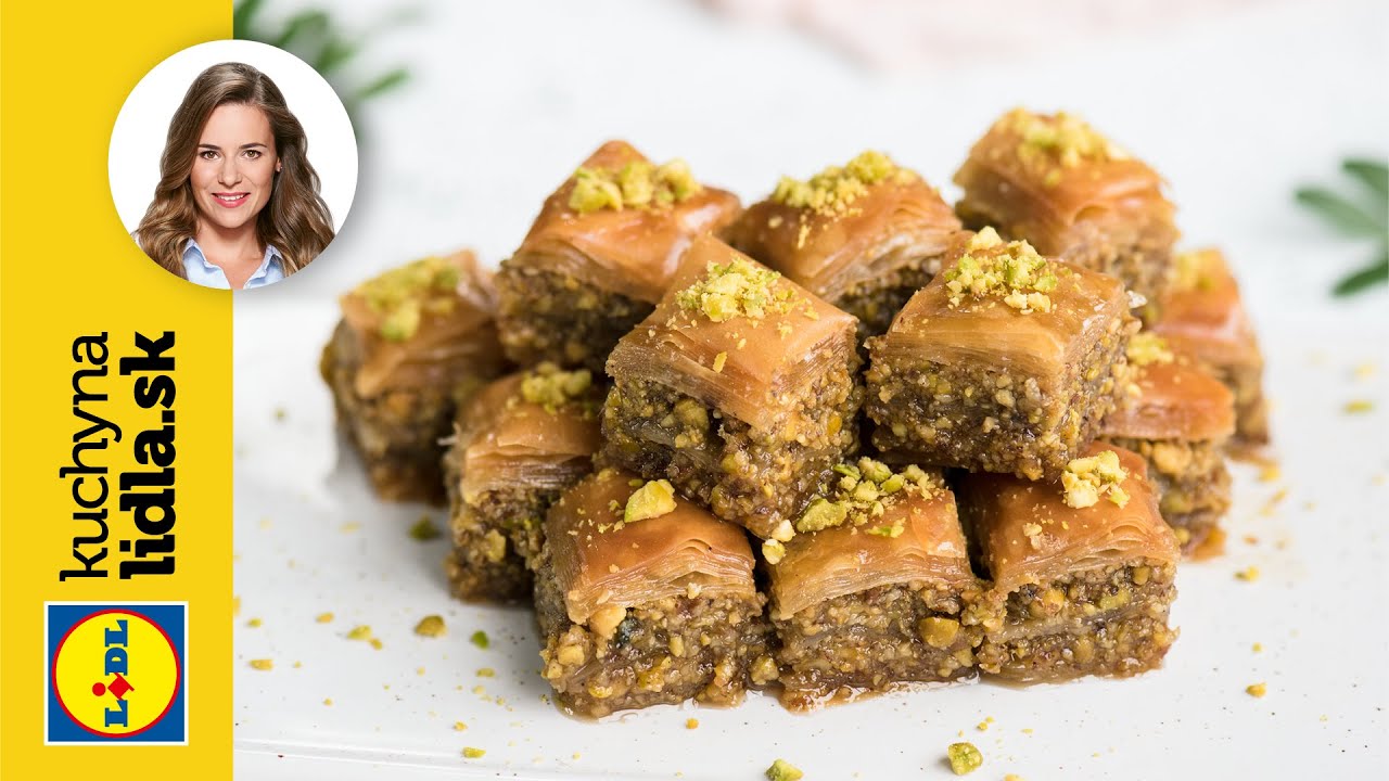 Pistáciová baklava 🥜 | Veronika Bušová | Kuchyňa Lidla