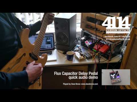 Flux Capacitor Delay Quick Demo