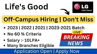 LG Software off Campus Drive for Software Developer | Freshers Eligible screenshot 5
